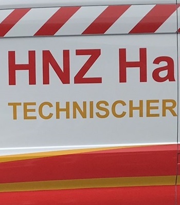 Fahrzeugbeschriftung für technischen Notdienst in Hamburg von Folien Fischer