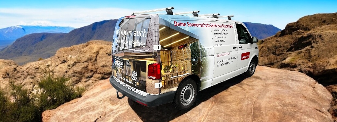 weiser transporter mit einem digitaldruck